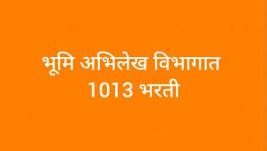Photo of महाराष्ट्र शासनाच्या भूमि अभिलेख विभागात 1013 जागांसाठी मोठी भरती असा करा अर्ज